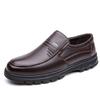 Genuine Leather Handmade Shoes  Casual Shoes For Men Flat Platform Walking Shoe Outdoor Footwear Loafers Breathable Sneakers