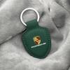 Leather Shield Car Keychain Keyring Men Women Gifts Pendant Buckle For Porsche 911 Pajun Cayenne Cayman Panamera Macan Taycan pdhv50