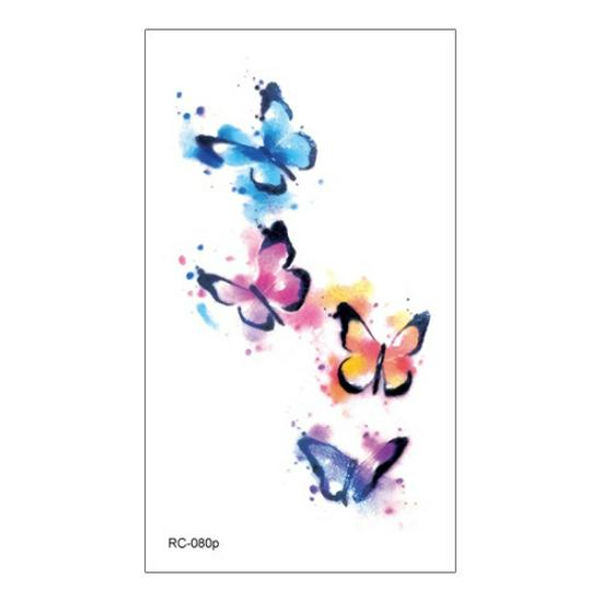 Waterproof Color Tattoo Stickers for All Ages