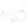 Dahua 4MP Starlight Vandal-Proof Dome Network Camera CN plug (adapter included)