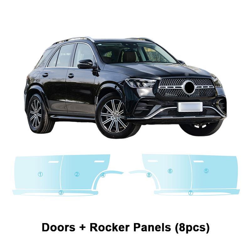 Mercedes-Benz GLE W167 TPU Invisible Paint Protection Film - Anti-Scratch & Brightening.