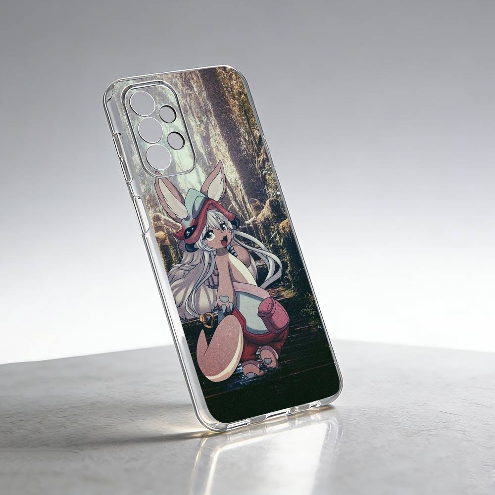 M-MADE IN A-ABYSS Nanachi Phone Case For Samsung S25,S24,S21,S22,S23,S30,Ultra,S20,Plus,Fe Transparent Cover