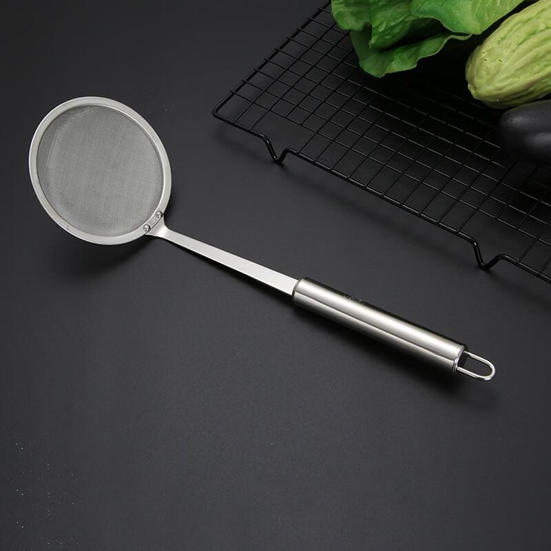 304 Stainless Steel Fine Mesh Skimmer Spoon