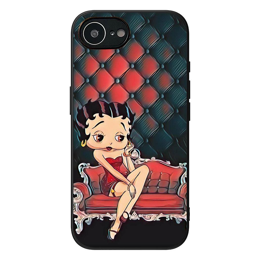 

B-Bettys Cartoon B-Boops Anime Protective Cover for Huawei P30 P20 Mate 20 Lite Pro Y7 Y6P Y7A 2019 Nova 5T 3I Phone Case Huawei P30