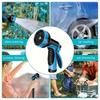 Automatic Retractable Garden Sprinkler & High-Pressure Water Gun with Soft Hose for Flower Watering, Landscape, and Car Wash.