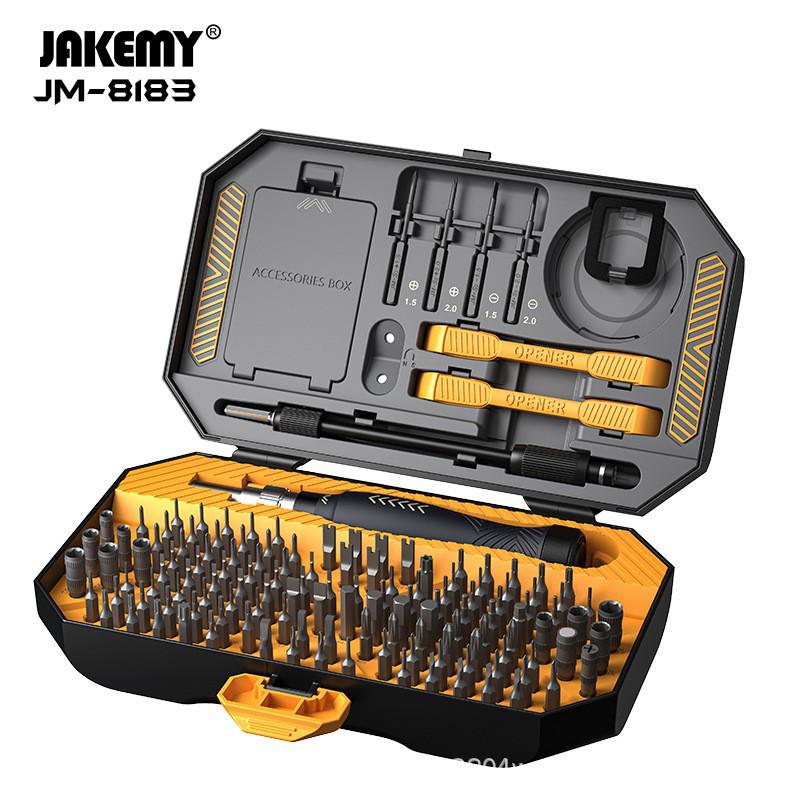 JAKEMY JM-8193 Multifunctional Precision 180-Piece Screwdriver Bit Set