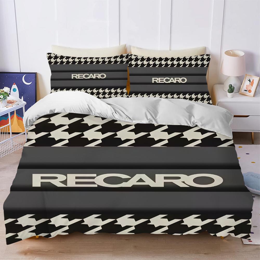 

Seat Upholstery R-Recaros Duvet Cover Set Soft Wash Bed 3 Piece Summer Comfortable Student Dormitory Home Baby Bedding Best (135x200cm)