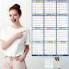 2026 Erasable Double-sided Wall Calendar with Wire-binding
