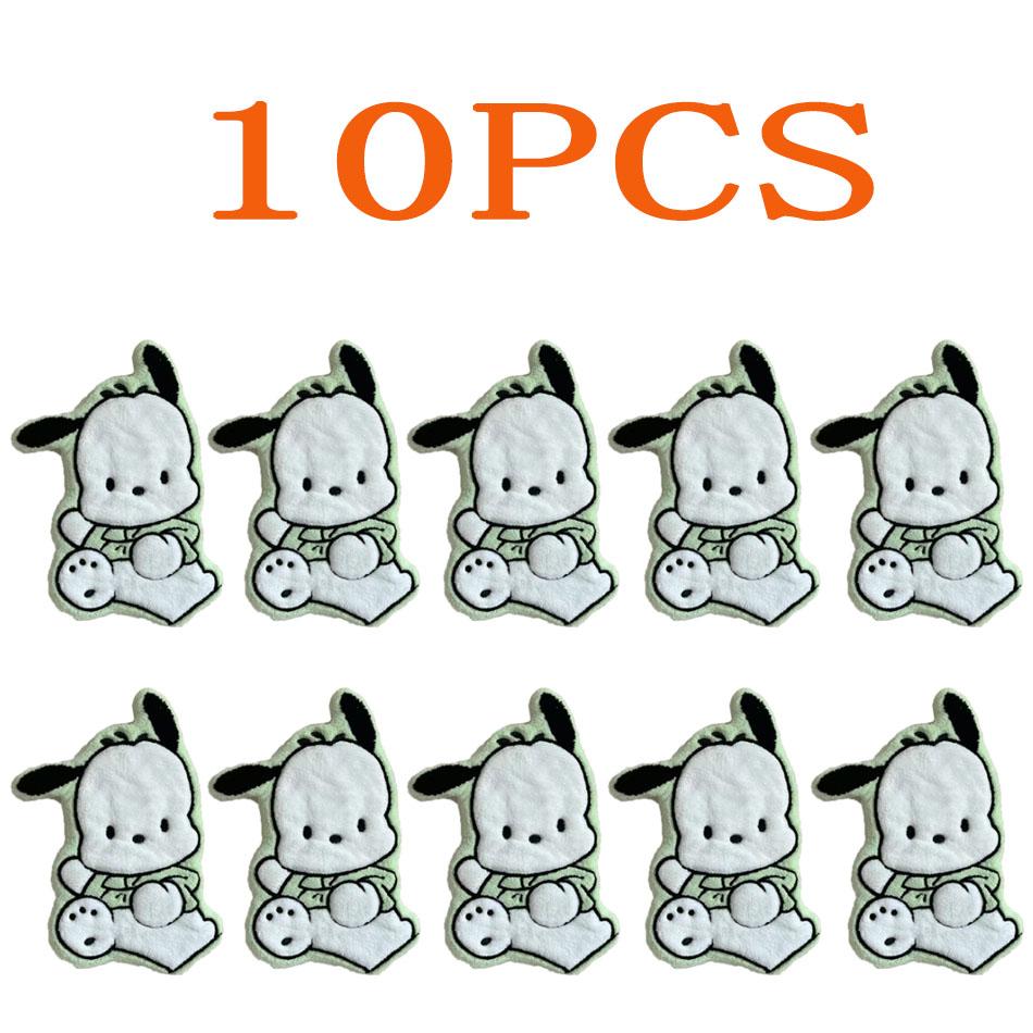 Sanrio  My Melody Pochacco Kawaii Cute Hand Towel Water-Absorbent Coral Fleece Kitchen Decor Quick-Drying Girls Towel