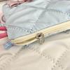 Polyester Bowknot Cosmetic Pouch Versatile Portable Organizers for Travel and Daily Accessories