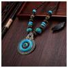 Landie Yunnan Tibetan Ethnic Style Bohemian Necklace Bead String Performance Pendant Accessories