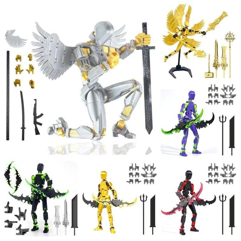 3d Printed Action Figure Diy Toy Figurine Movable Joint Poseable Material Pla