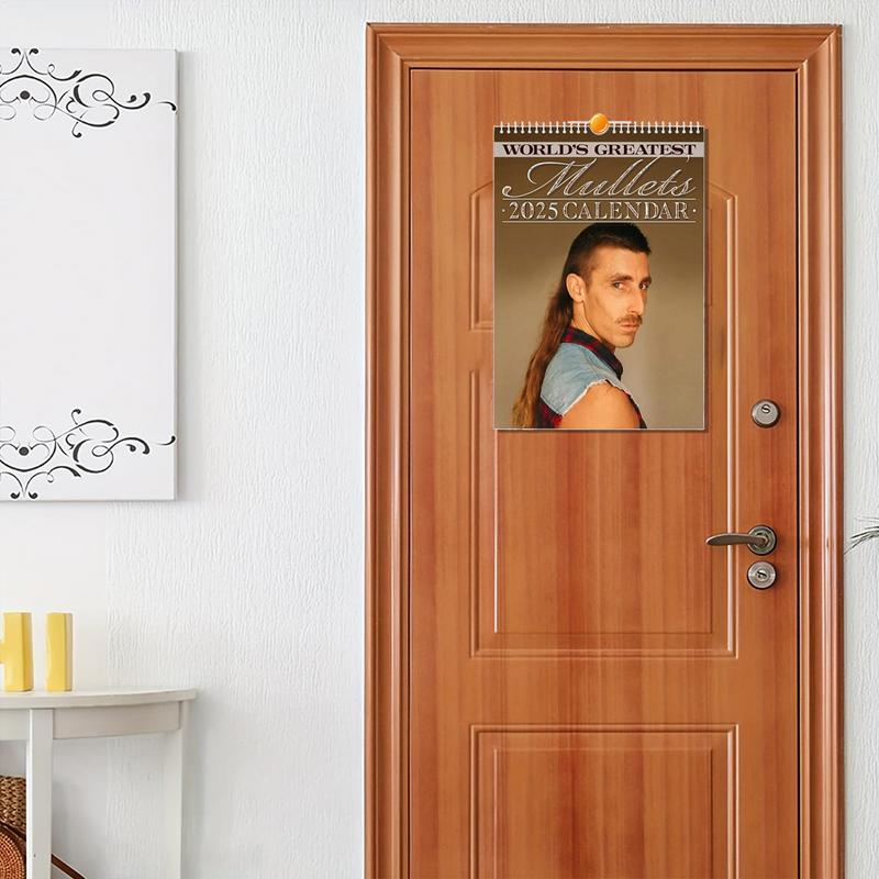 2025 Vokuhila Kalender Friseur Der Größte Vokuhila der Welt Kalender Für Familie Ganzes Jahr Tagesplaner Weihnachten Neujahr Geschenke