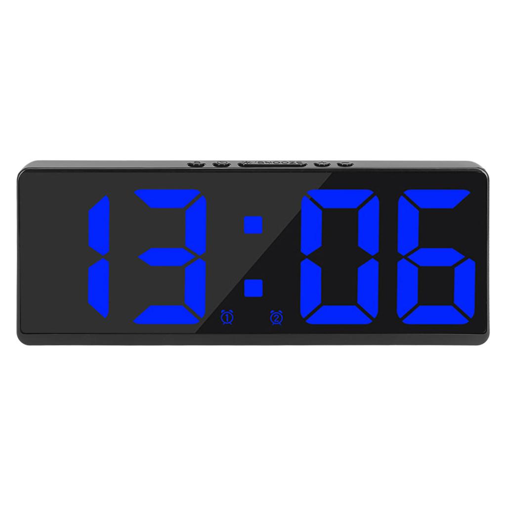 Voice Activated LED Digital Clock with Temperature and Electronic Watch