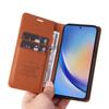 YIKATU YK-001 For Samsung Galaxy A35 5G Case Magnetic Auto Closing Leather Phone Guard Cover