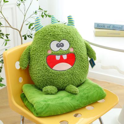 Cartoon Office Throw Pillow Quilt Dual-Purpose Two-In-One Pillow Car Inner Cushion Multi-Functional Nap Blanket