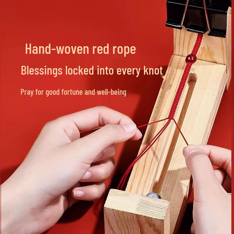 2025 Year of the Snake Zodiac Protection: Red String Bracelet for Snake, Pig, Tiger, Monkey