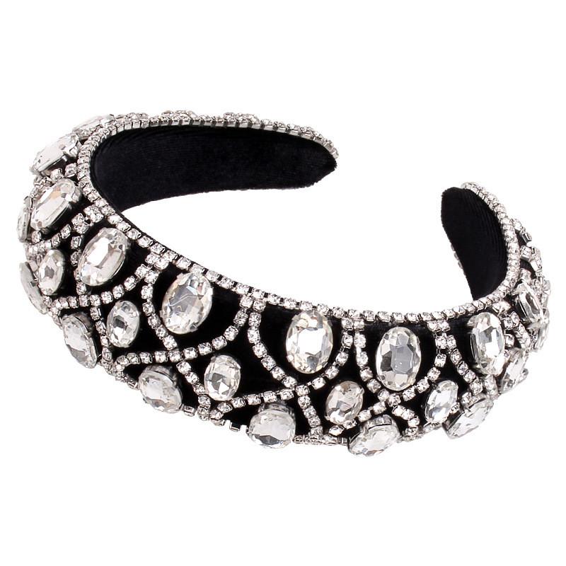 Baroque Style Womens Headband With Crystals For Fashionable Occasions