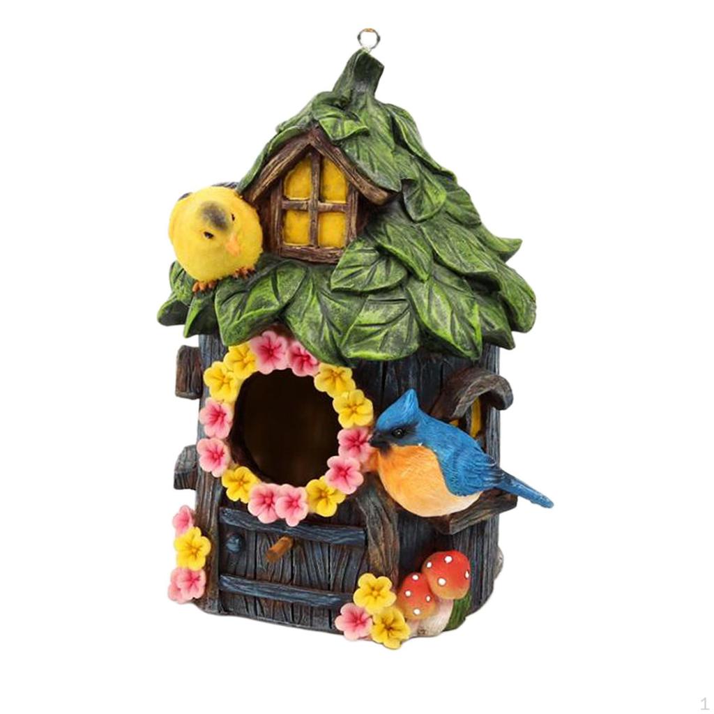 Hanging Bird House Feeder for Garden, Decorative of nesting Garden Decoration, Hotel