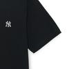 New MLB New York Yankees Basic Collection SS25 T Shirt Unisex Black 3ATSB6153-50BKS