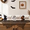 2D Flat Halloween Table Ornament Ghost Home Statue Halloween Tissue Holder  Home Organizer
