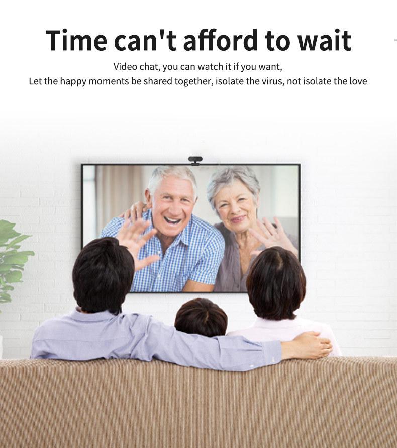 1080p Full HD Autofocus USB Webcam with Microphone for Streaming & Online Classes