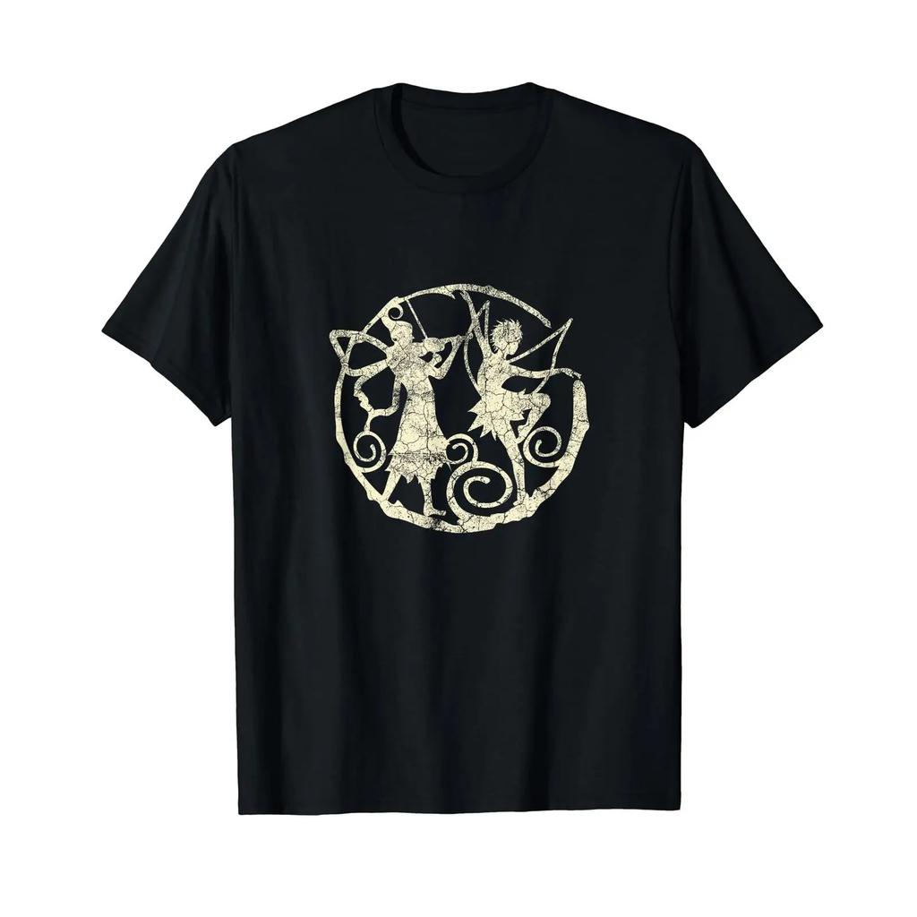 Goth Fairycore Aesthetic Clothes Grunge Fairy Core Gothic T Shirt Vintage Comfortable Casual Breathable Versatile Homme