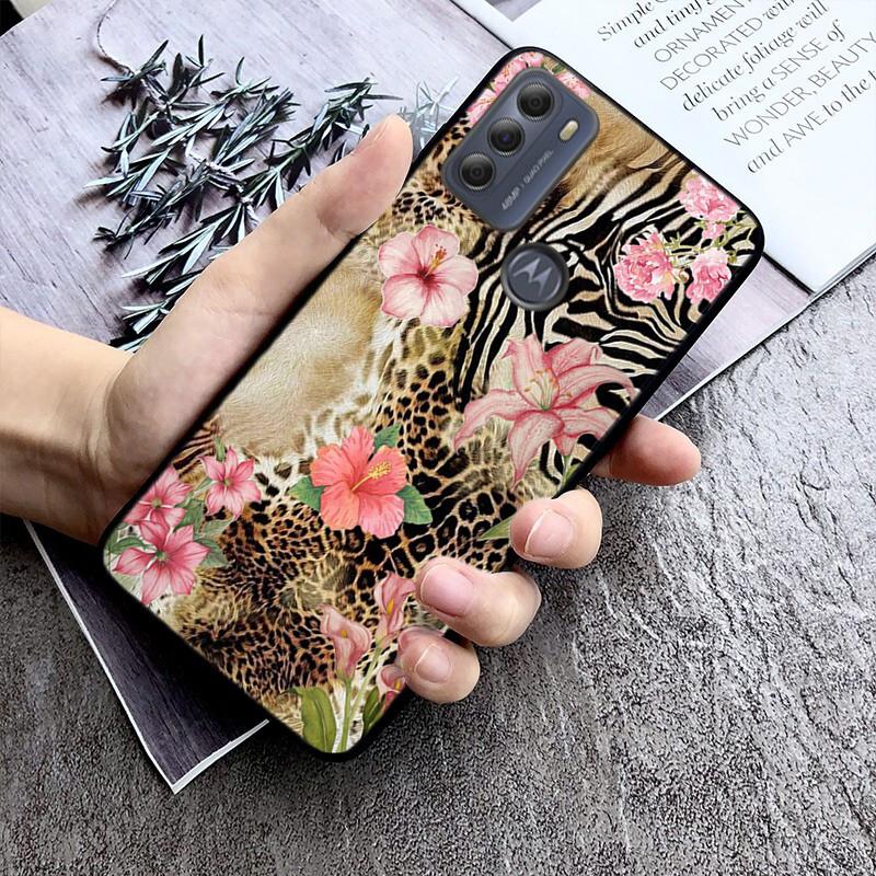 Cheetah leopard panther Phone Case For Motorola 85 G55 G05 G14 G75 G31 G50 G10 G20 G30 G60 G13 G32 G84 G54 G53 G72 G24 Power