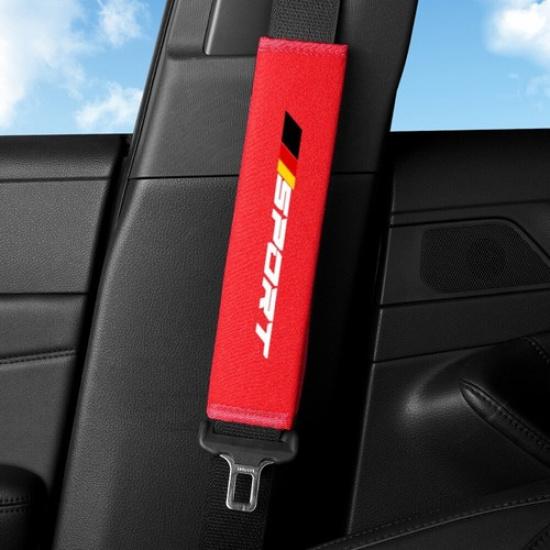 2x Car Seat Belt Shoulder Cushion Pad Protector Cover Car Interior Accessories