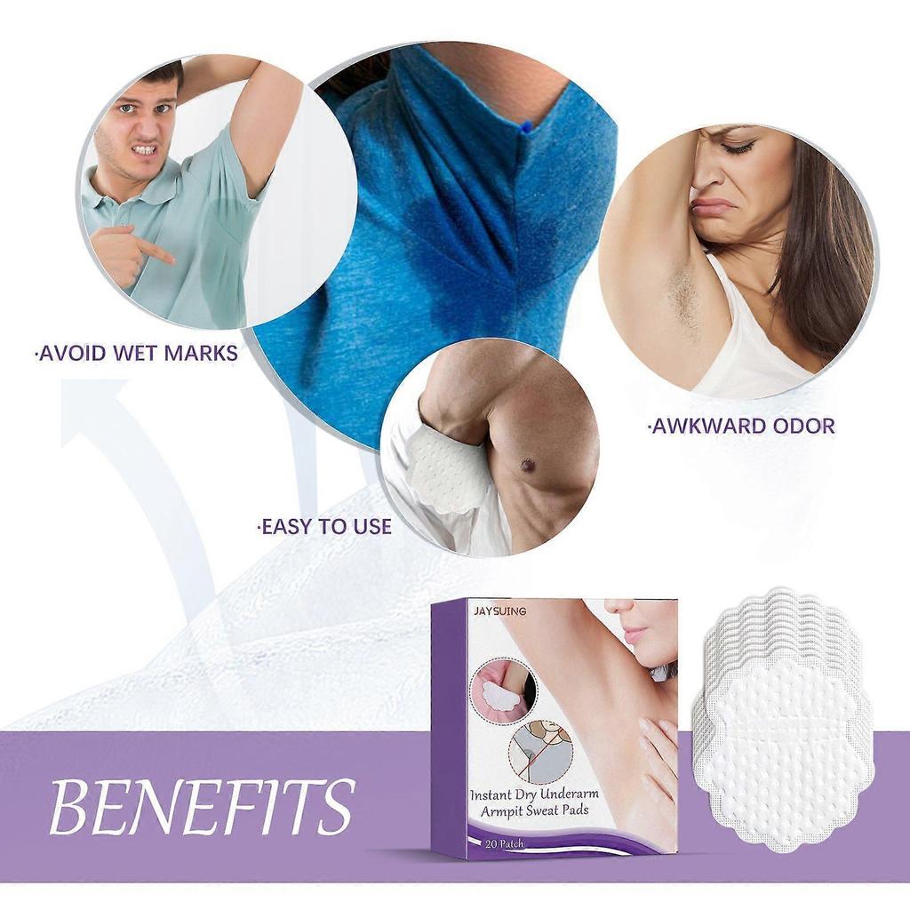 2025 Latest Model  Armpit Sweat Pad, Clean Odors Underarm Deodorant Refreshing