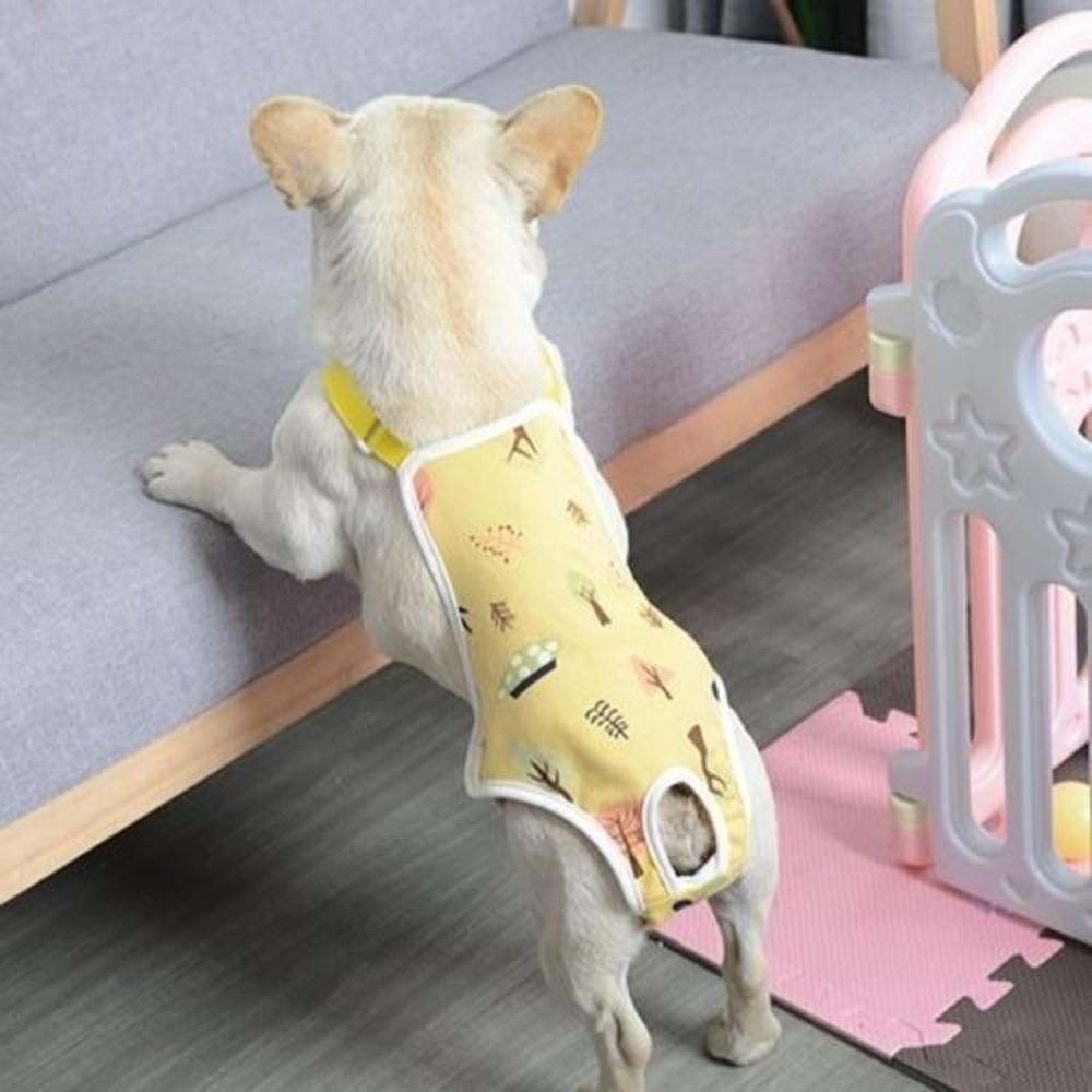 Comfortable Adjustable Dog Physiological Pants Shoulder Straps Leak Proof Dog Diapers Washable Pet Underwear Incontinence