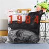 1984 George Orwell Stitch Lucky Dragon Pillow Cover Sofa Cushion Cover Home Room Decoration Children Gift