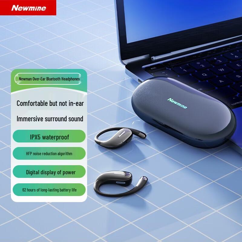Newmine LY62 Open-Ear Bone Conduction Sports Headphones