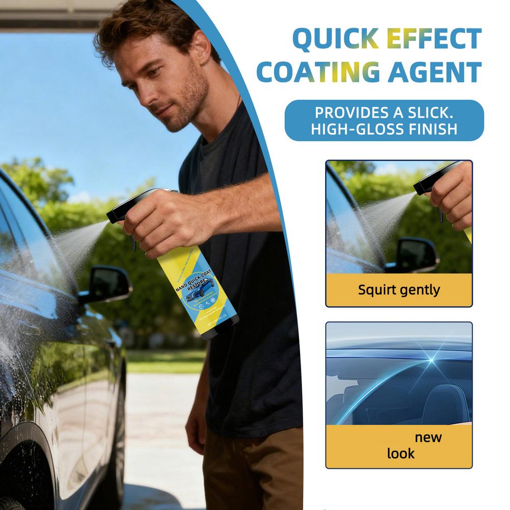 Automobile Coating Care Automobile Interior Maintenance Fluid Polishing Decontamination Nano Fast Coating Spray