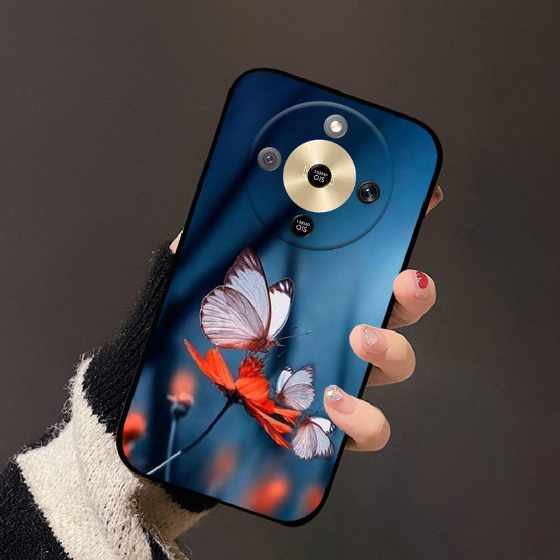 Für Honor X9D X70 Magic8 Lite Hülle Mode Niedlicher Astronaut Silikon Weiche TPU Rückseite Für Honor Magic 8 Lite Stoßfest Fundas