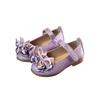 Girls Shoes Fashion Sequin Kids Princess Shoe Bow Shallow Single Shoe Soft Sole Children Flats Toddler Party Wedding Shoes
