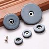 10Pcs Furniture Slider Pads Furniture Glides with Screws Sliding Block Table Chair Leg Mat Floor Protector for Carpet Hardwood