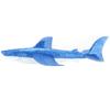 Toy Airplanes Unassembled Soft EPP Foam Streamlined Design Blue Airplanes Model for Children