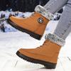 Snow Boots, Women's Shoes, High-top, Long Boots, Cold-proof Shoes, Warm Shoes, Fleece, Thickened Boots, Thick-soled Shoes, Cotton Shoes