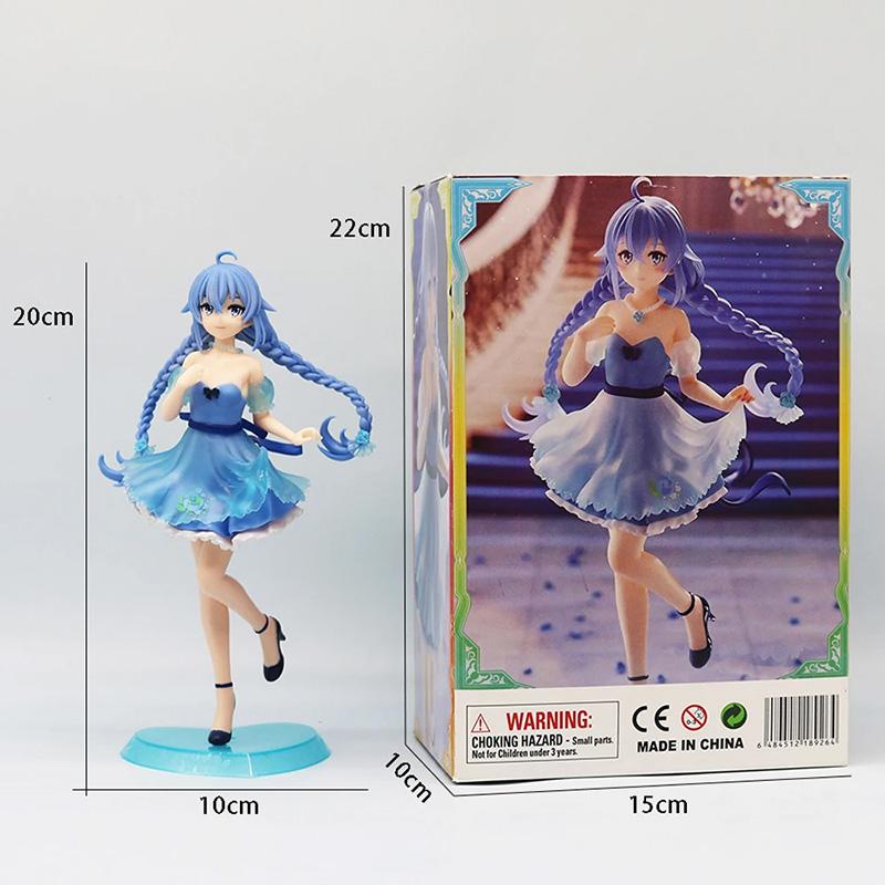 Anime Eris Boreas Figure Toys Mushoku Tensei Action Figures Eris Greyrat Figure Model PVC Collectible Statue Decoration Dolls