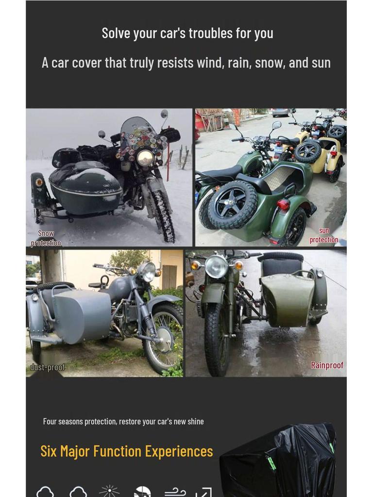 Aima Shanyao 4019TT Kuazi Tricycle Sun Protection Cover