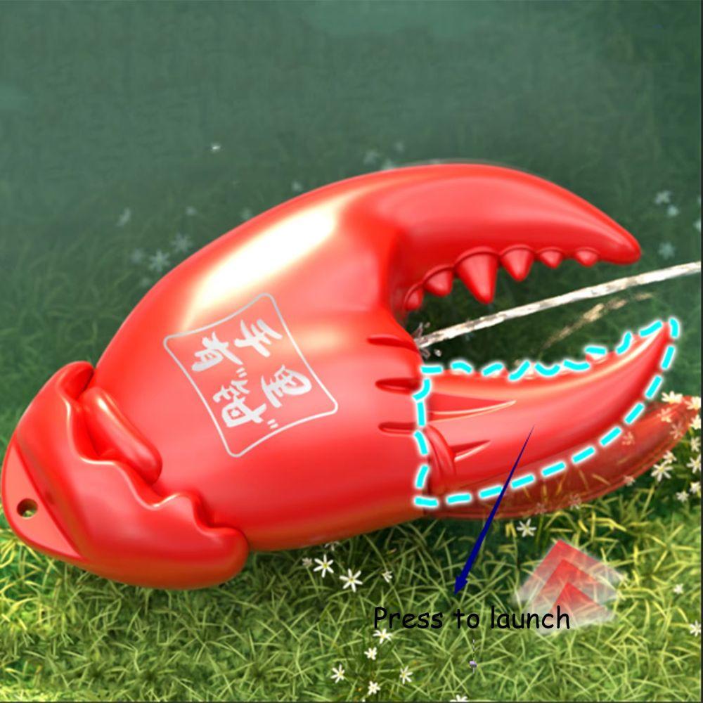 Handheld Water Soaker Toys Crab Claw Shape Water-Sprinkling Toy  Kids Beach Games