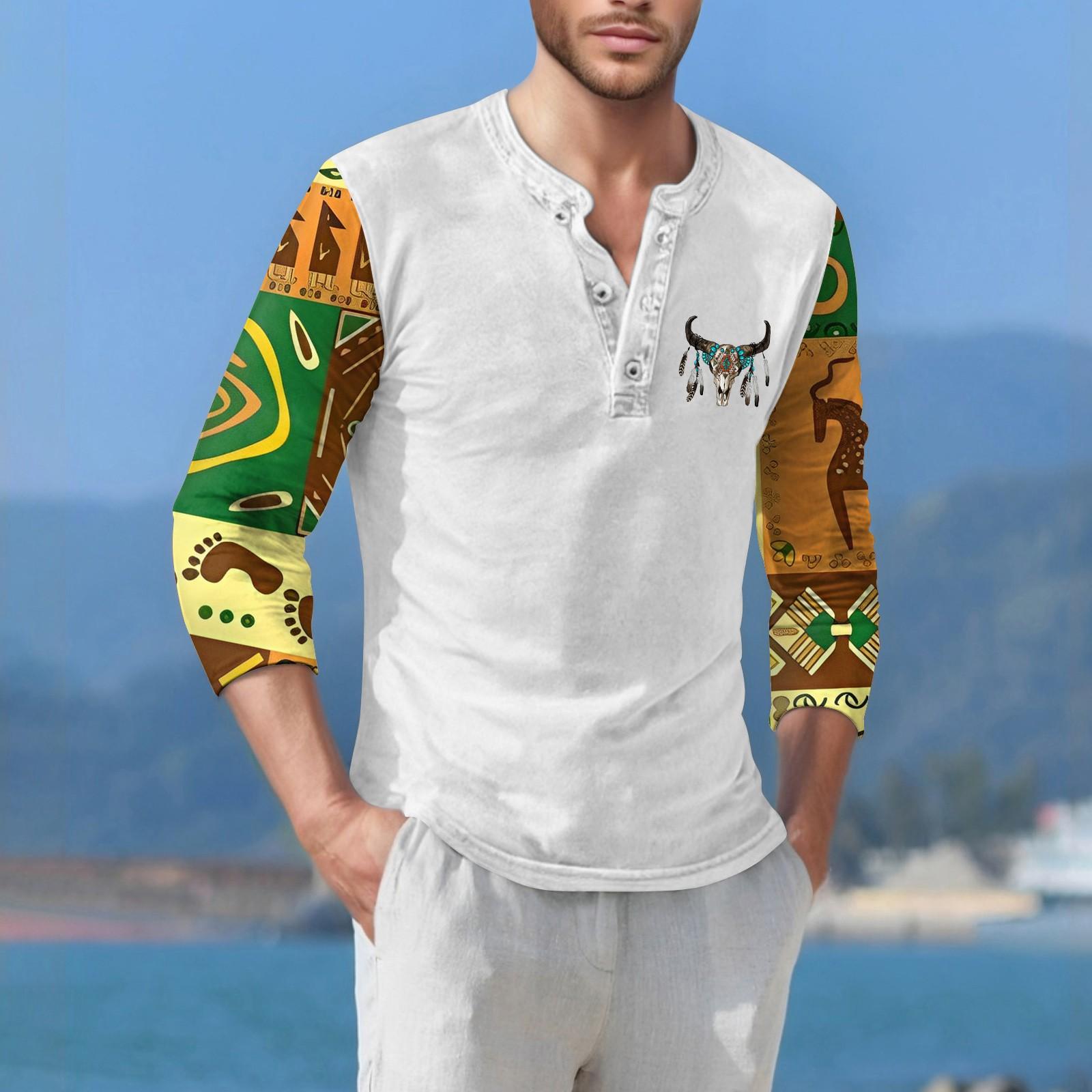 

Чоловіча футболка вуличного повсякденного стилю з довгими рукавами XXL білий