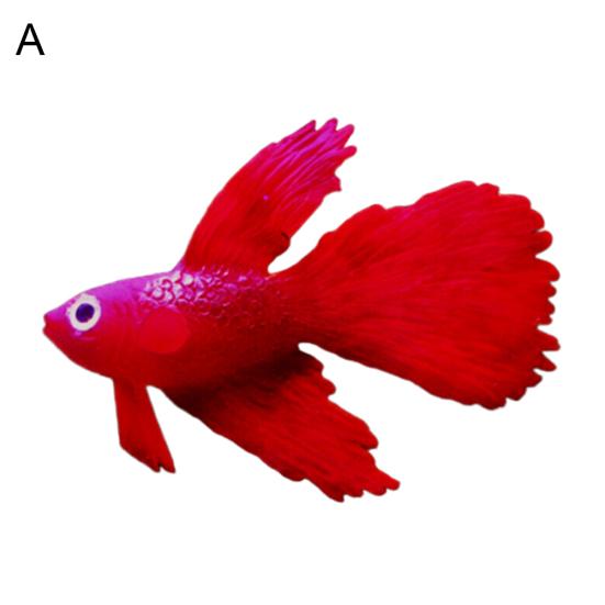 Luminous Glowing Floating Simulation Clownfish Fighting Fish Aquarium Decor