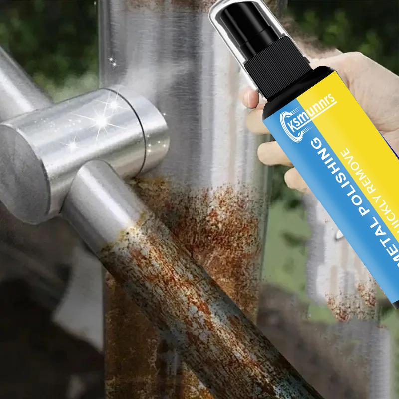 

Heavy-Duty Metal Rust Remover Ultra-Concentrated Rust Remover Spray 100ml Powerful Metal Rust Remover Car Maintenance Cleaning 100ml
