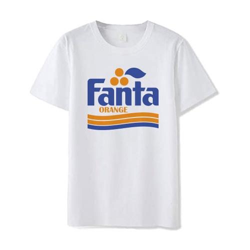 Women's Plus Size Cotton T-shirt Summer Casual Graphic Tee Short Sleeve Fanta Graphic Cotton O-neck T-shirt for Men