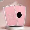 Pink Tpu Auto Key Fob Cover Case Housing Fit For Renault Koleos Kadjar Captur Megane Clio Scenic Talisman Arkana Fit For Dacia Sandero Card