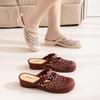 Fashionable Women's Baotou Slippers for Summer Anti Slip and Wear-resistant Beach Shoes for Home and Outdoor Use