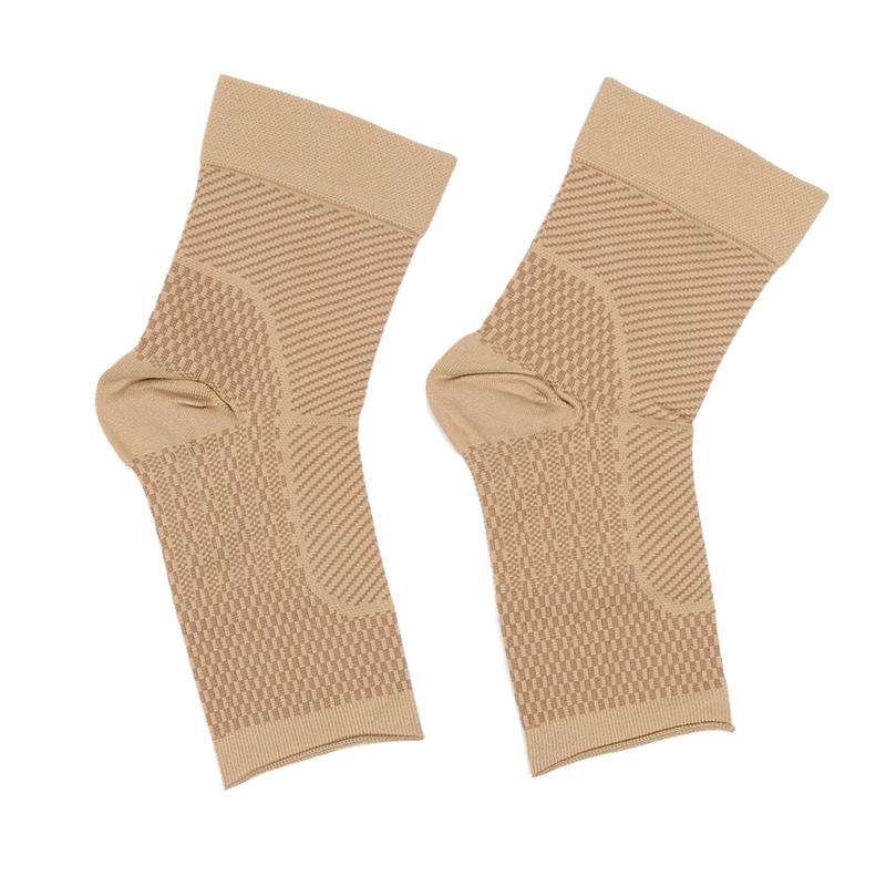 Ankle Joint Protection Open-toe Pressure Socks Sweat Absorption Reduce Vibration Compression Socks Hosiery Sports