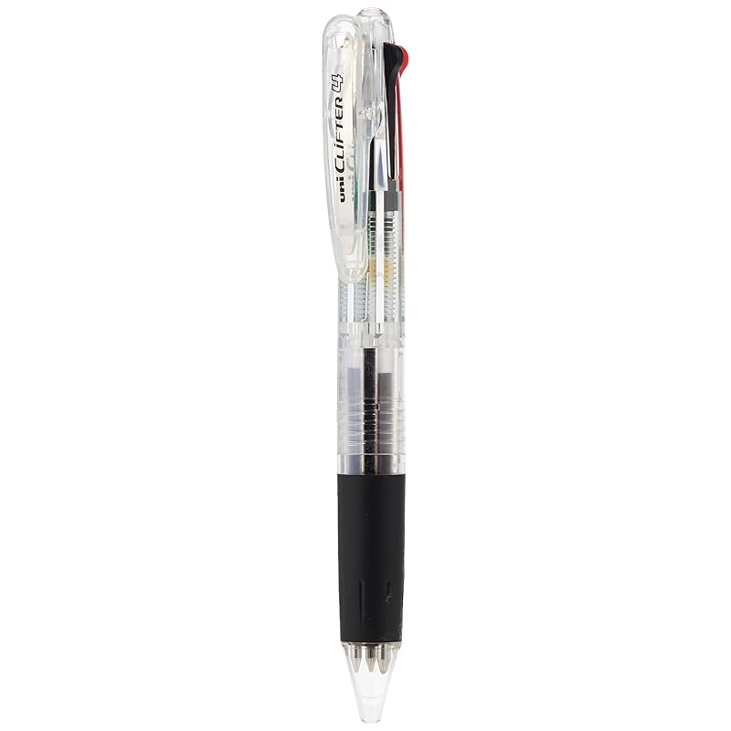 

multicolor ballpoint pen Clifter 4-color ballpoint pen (black, red, blue, green) [transparent] SE4354.T